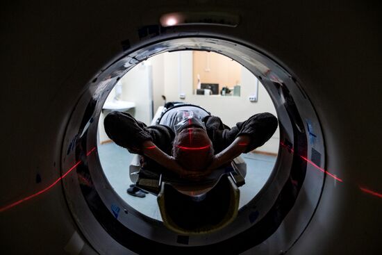 Госпиталь для больных COVID-19 в ГКБ № 15 имени О. М. Филатова