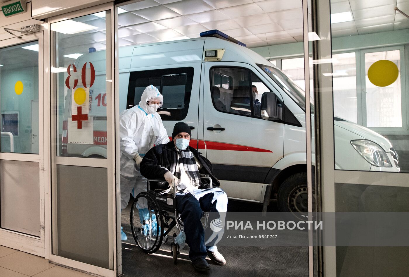 Госпиталь для больных COVID-19 в ГКБ № 15 имени О. М. Филатова