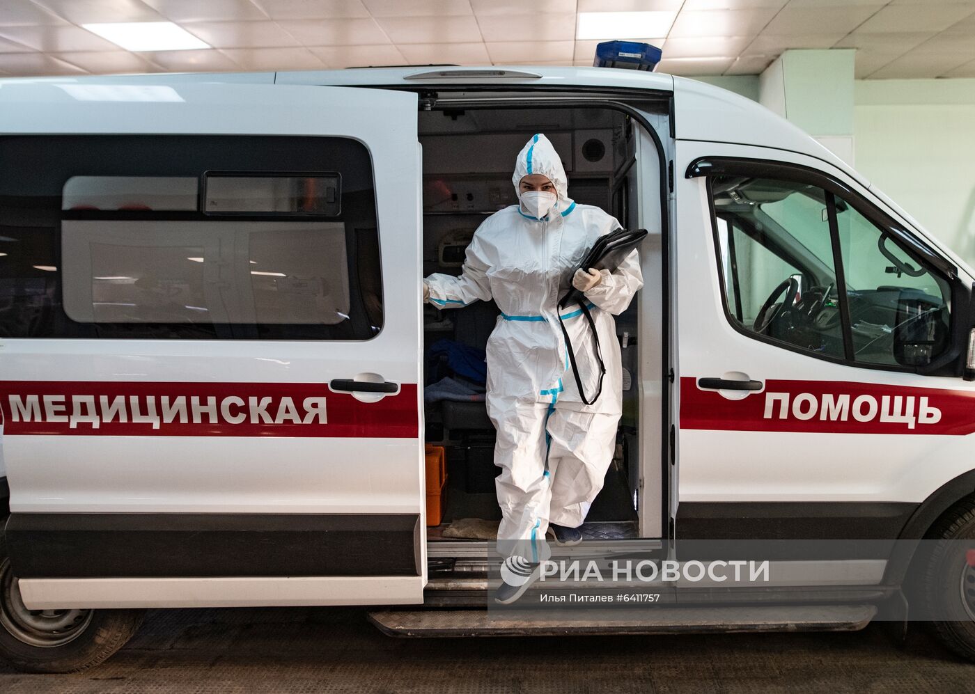 Госпиталь для больных COVID-19 в ГКБ № 15 имени О. М. Филатова