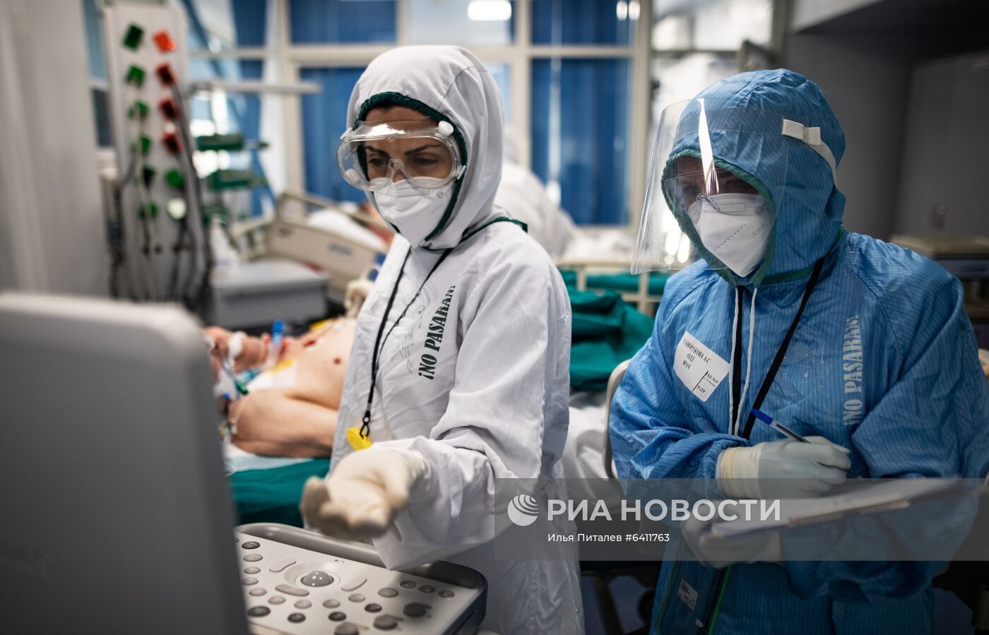 Госпиталь для больных COVID-19 в ГКБ № 15 имени О. М. Филатова