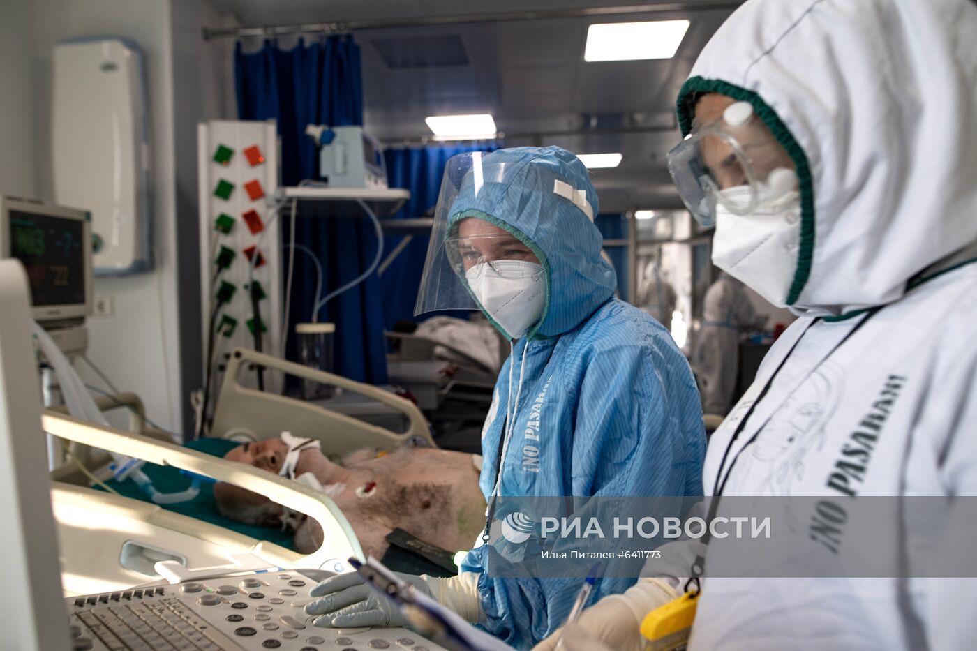 Госпиталь для больных COVID-19 в ГКБ № 15 имени О. М. Филатова