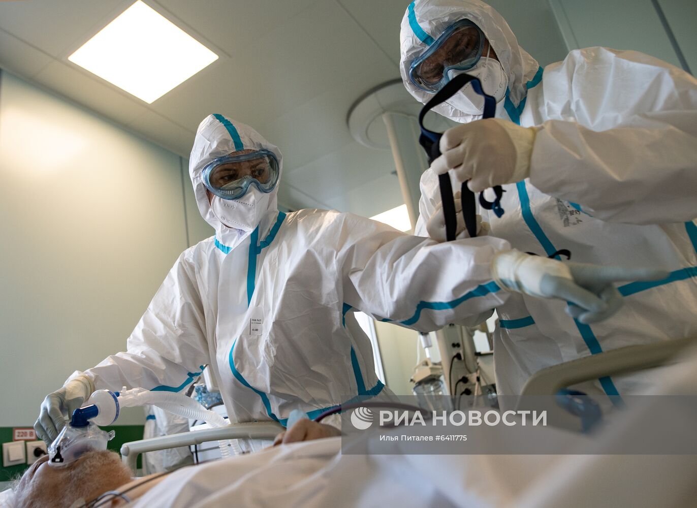 Госпиталь для больных COVID-19 в ГКБ № 15 имени О. М. Филатова