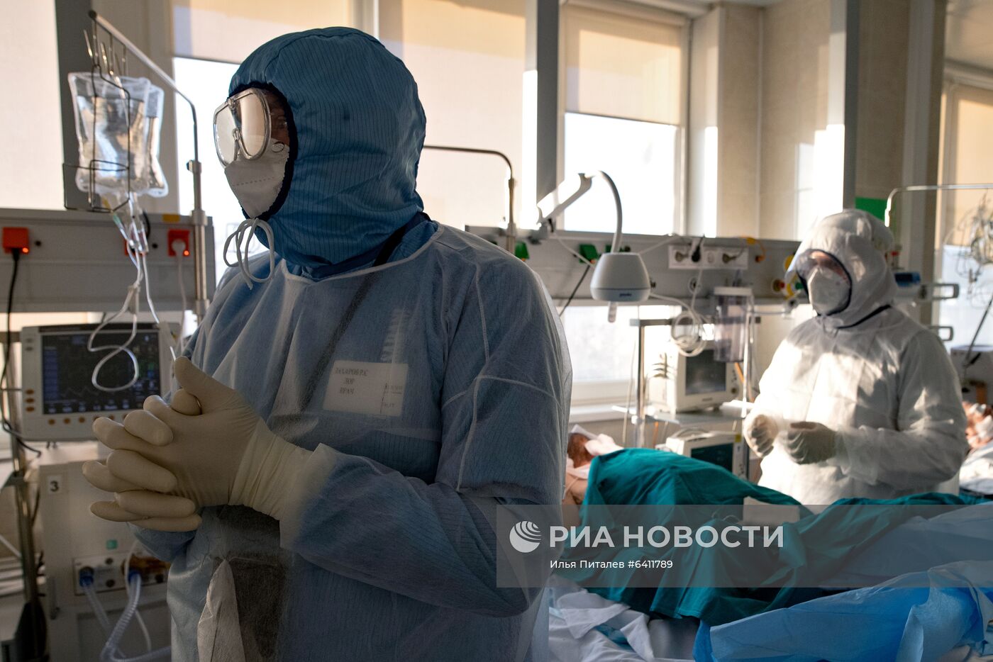 Госпиталь для больных COVID-19 в ГКБ № 15 имени О. М. Филатова