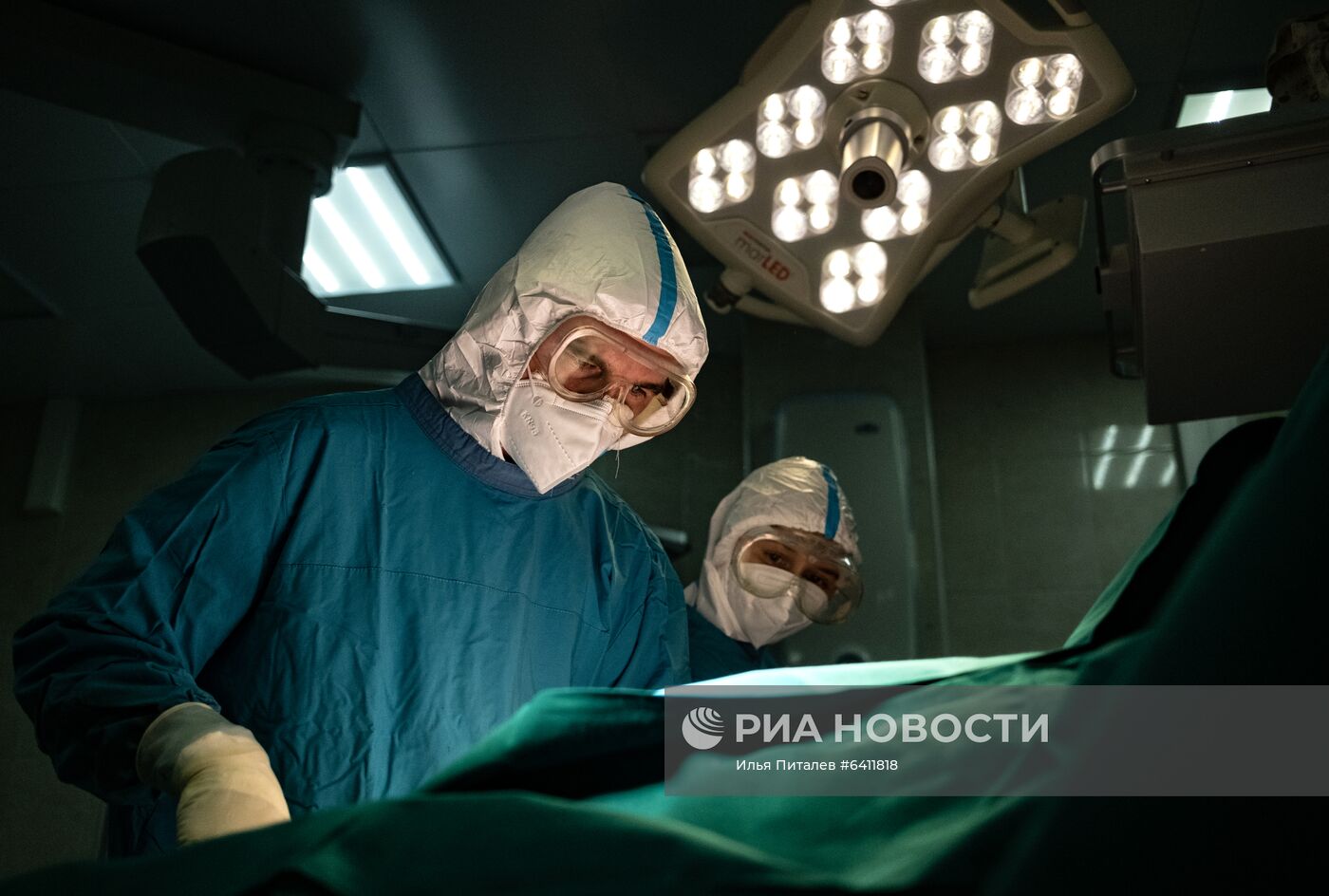 Госпиталь для больных COVID-19 в ГКБ № 15 имени О. М. Филатова