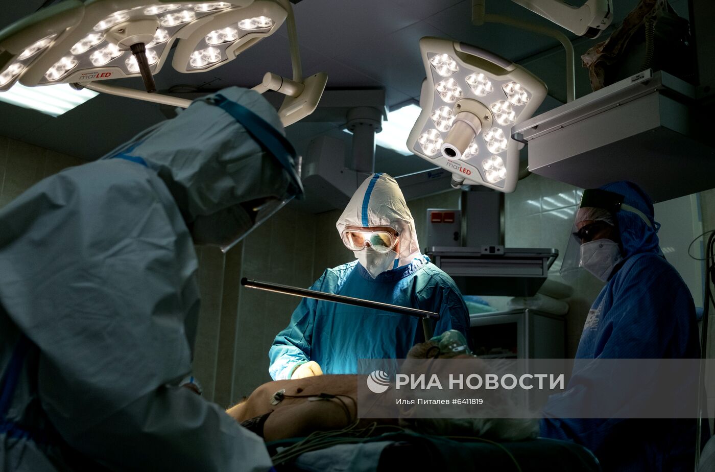 Госпиталь для больных COVID-19 в ГКБ № 15 имени О. М. Филатова