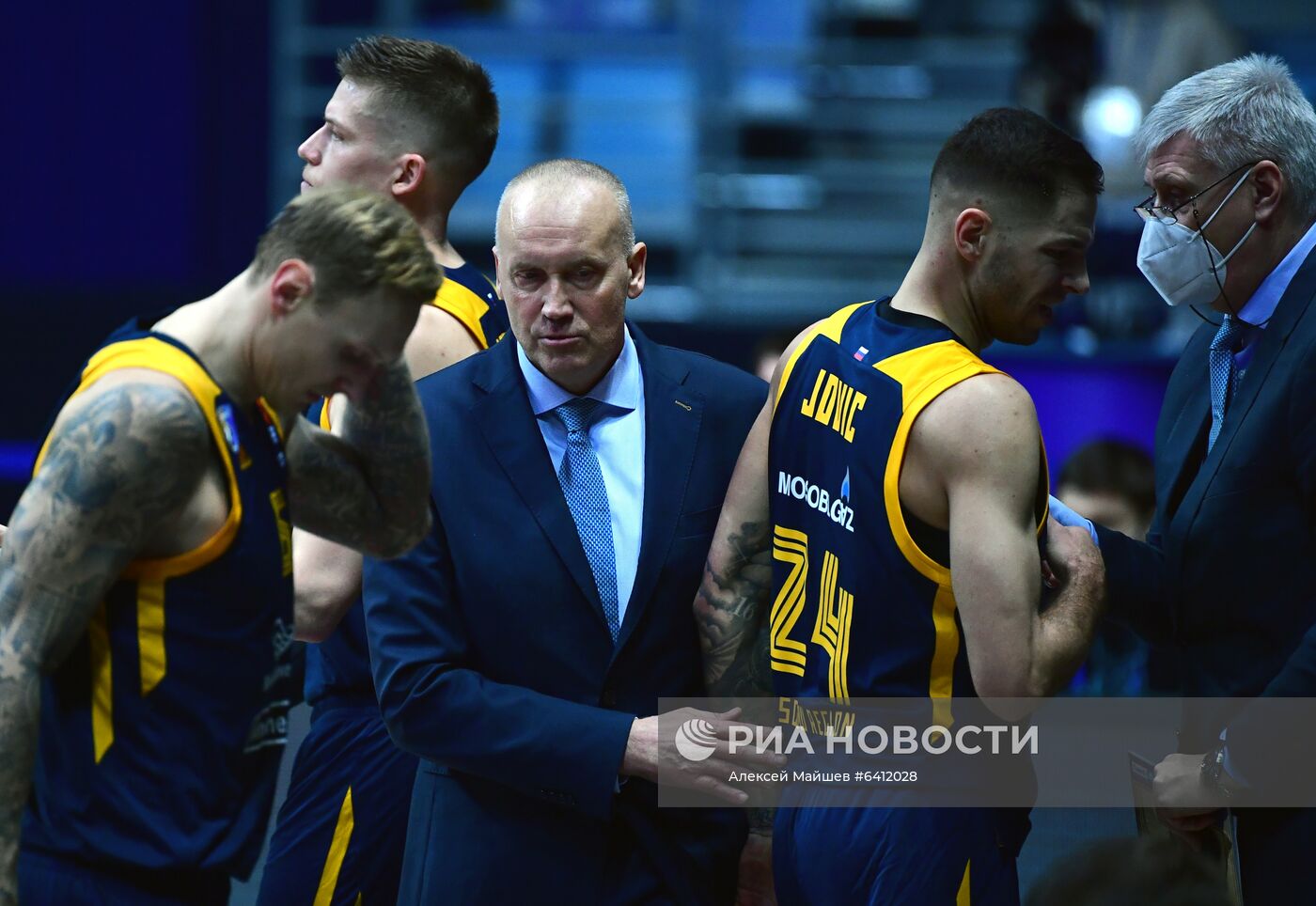 Баскетбол. Евролига. Матч "Химки" - "Олимпия"