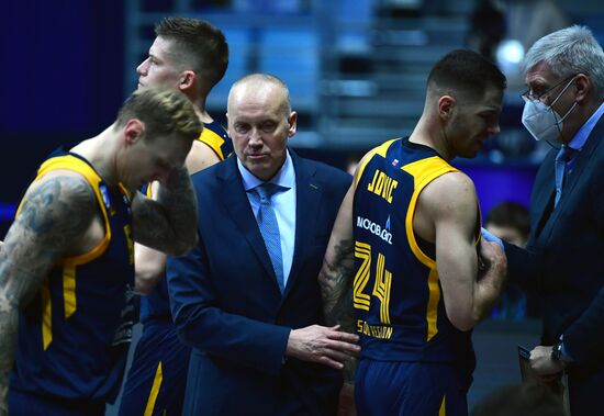 Баскетбол. Евролига. Матч "Химки" - "Олимпия"