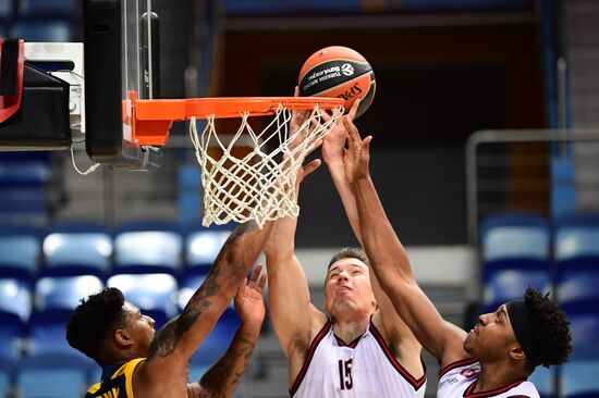 Баскетбол. Евролига. Матч "Химки" - "Олимпия"