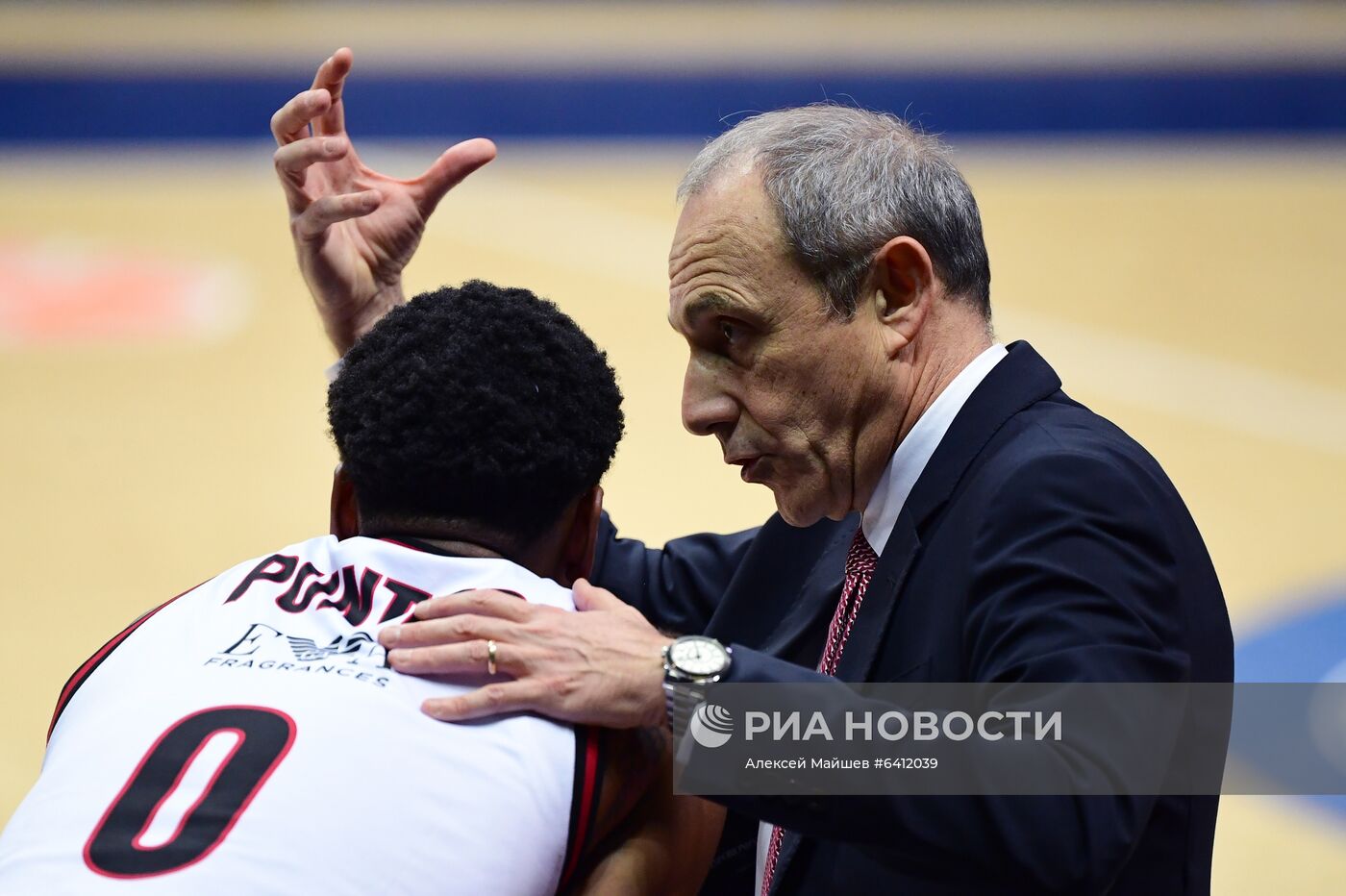 Баскетбол. Евролига. Матч "Химки" - "Олимпия"