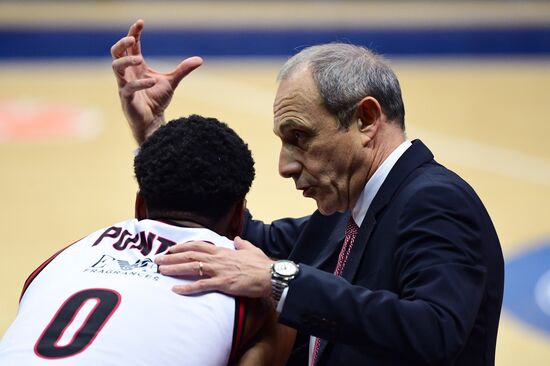 Баскетбол. Евролига. Матч "Химки" - "Олимпия"