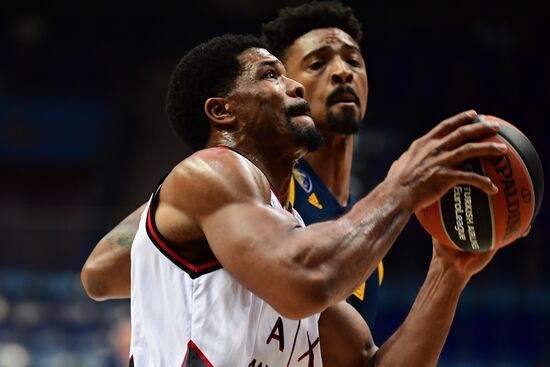 Баскетбол. Евролига. Матч "Химки" - "Олимпия"