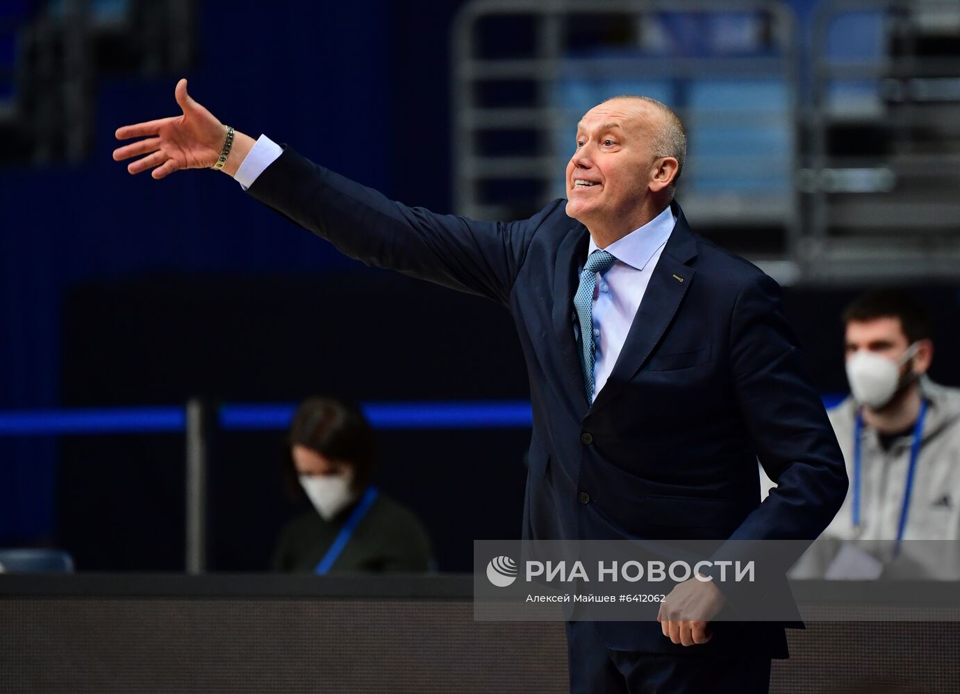 Баскетбол. Евролига. Матч "Химки" - "Олимпия"