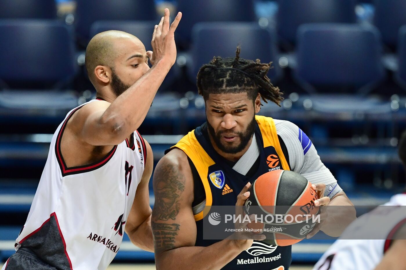 Баскетбол. Евролига. Матч "Химки" - "Олимпия"