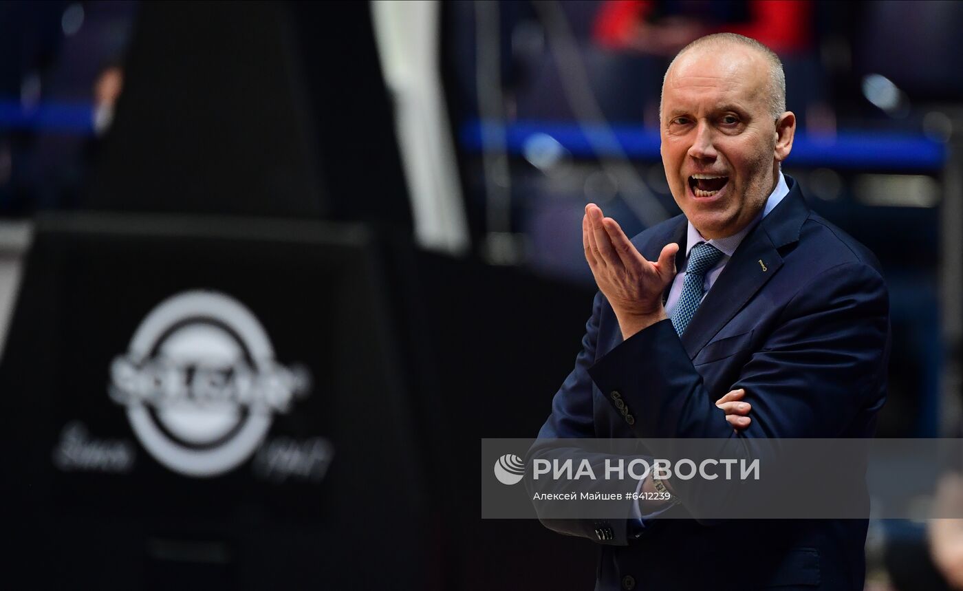 Баскетбол. Евролига. Матч "Химки" - "Олимпия"