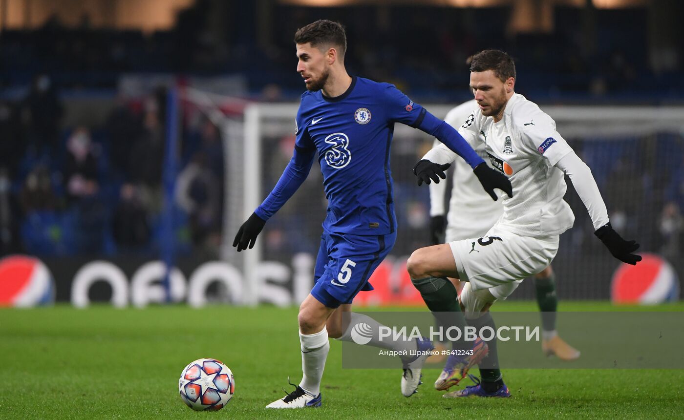 Футбол. Лига чемпионов. Матч "Челси" "Краснодар"