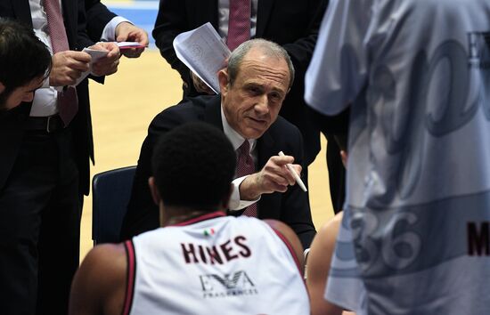 Баскетбол. Евролига. Матч "Химки" - "Олимпия"