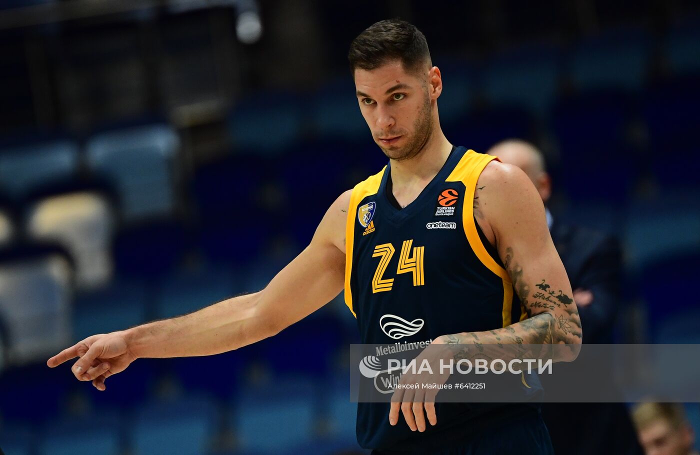 Баскетбол. Евролига. Матч "Химки" - "Олимпия"