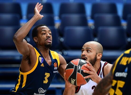 Баскетбол. Евролига. Матч "Химки" - "Олимпия"