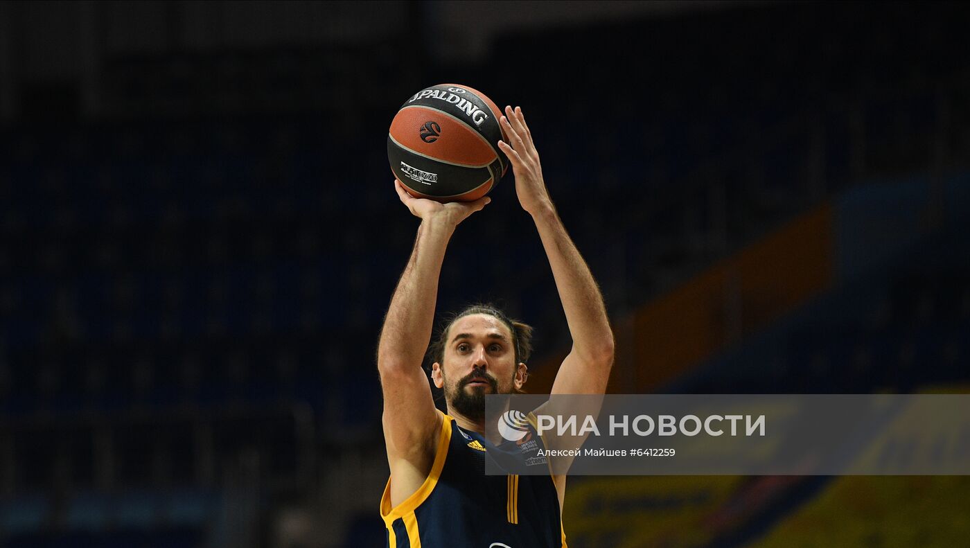 Баскетбол. Евролига. Матч "Химки" - "Олимпия"