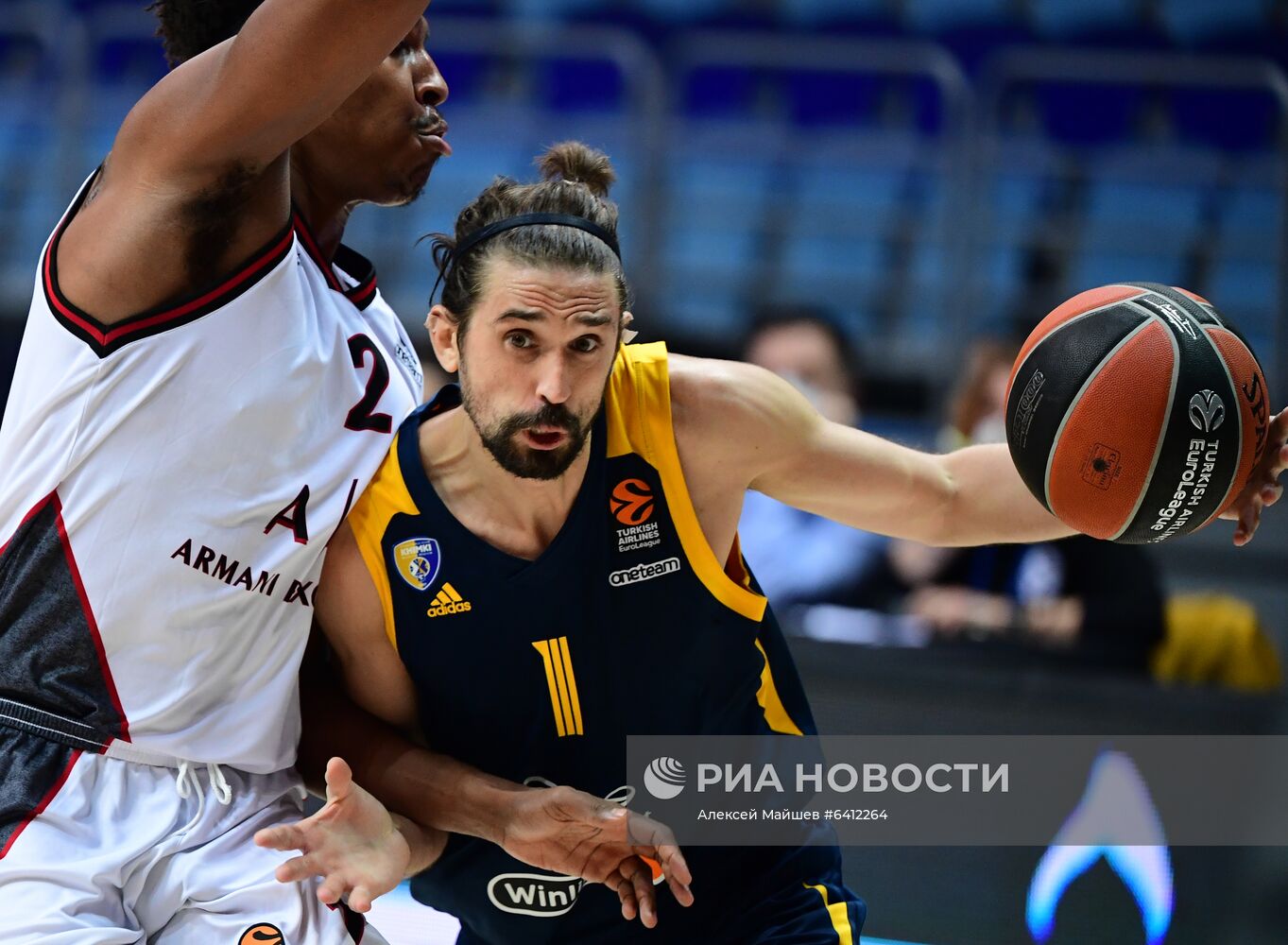 Баскетбол. Евролига. Матч "Химки" - "Олимпия"