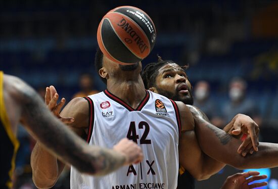 Баскетбол. Евролига. Матч "Химки" - "Олимпия"