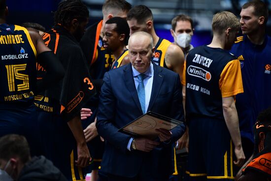 Баскетбол. Евролига. Матч "Химки" - "Олимпия"