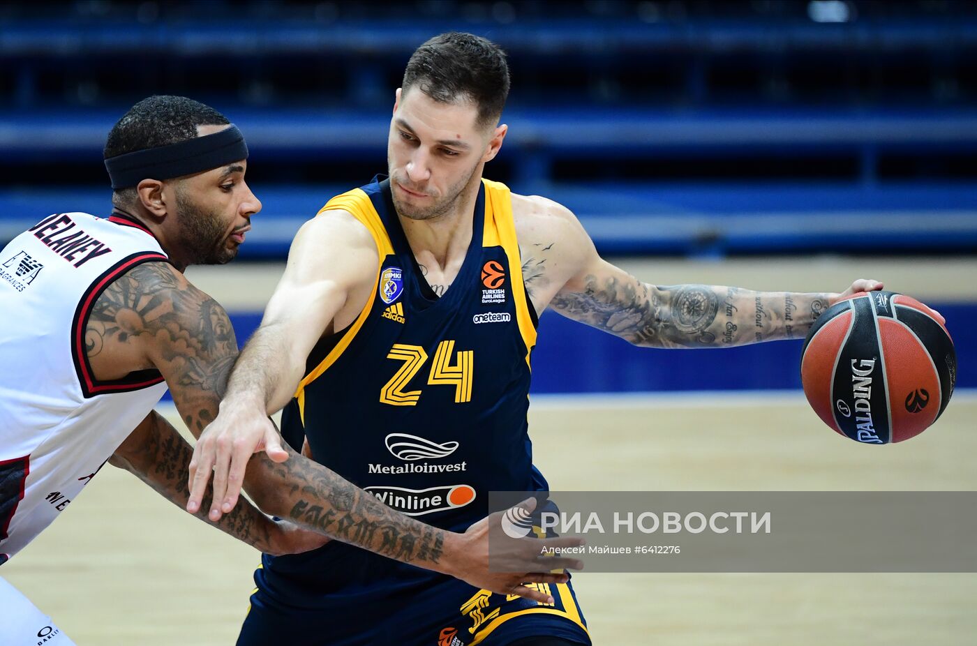 Баскетбол. Евролига. Матч "Химки" - "Олимпия"