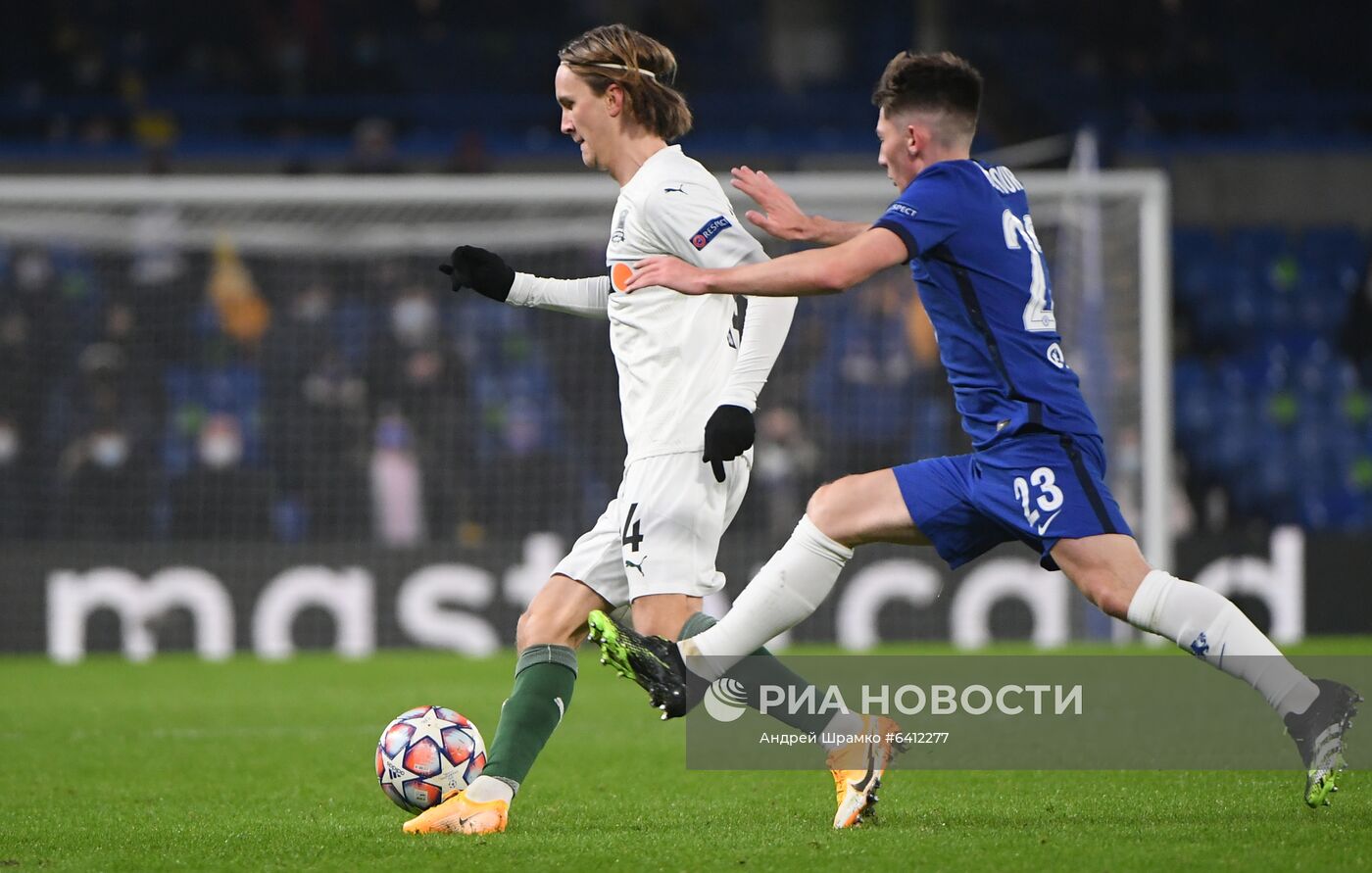 Футбол. Лига чемпионов. Матч "Челси" "Краснодар"