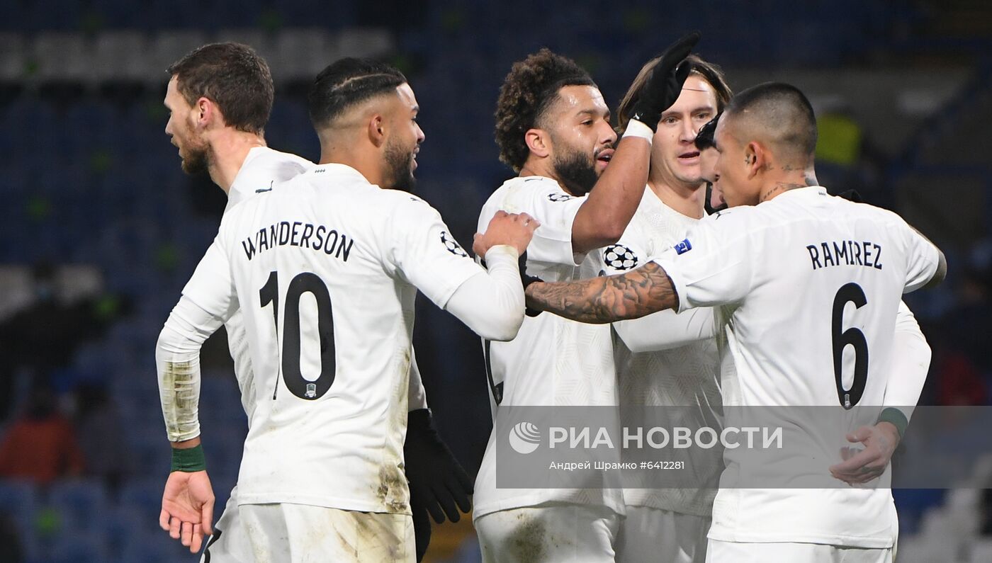 Футбол. Лига чемпионов. Матч "Челси" "Краснодар"