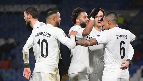 Футбол. Лига чемпионов. Матч "Челси"  "Краснодар"