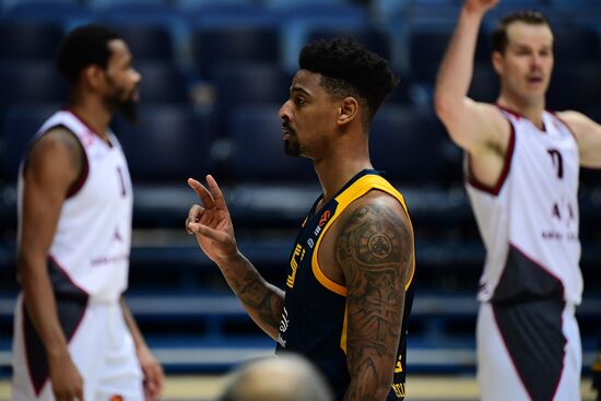 Баскетбол. Евролига. Матч "Химки" - "Олимпия"