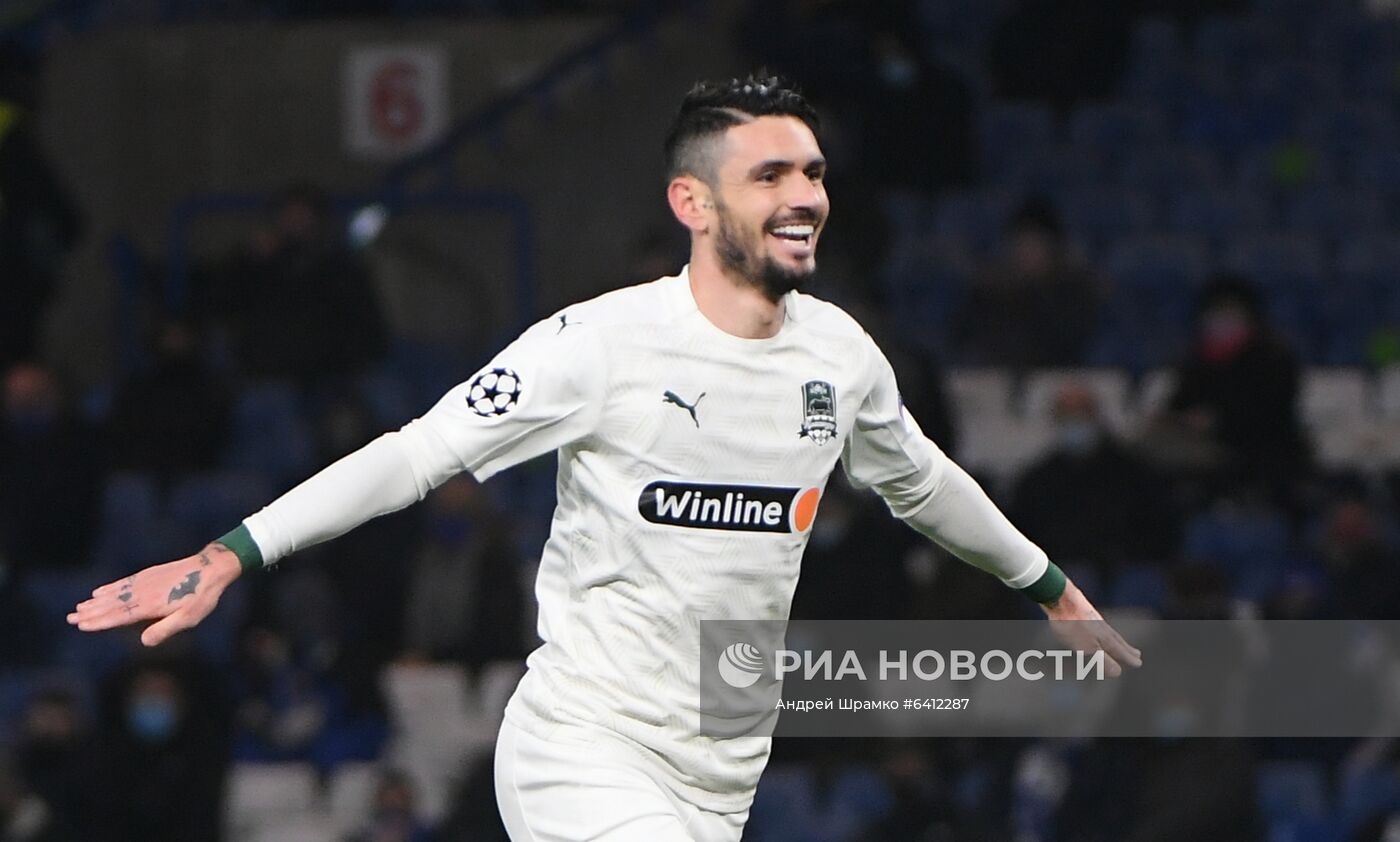 Футбол. Лига чемпионов. Матч "Челси" "Краснодар"