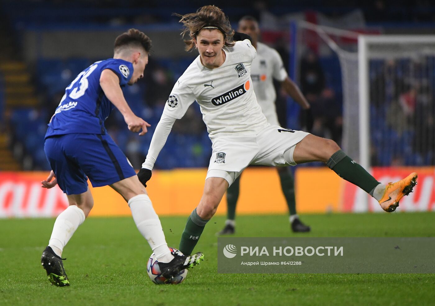 Футбол. Лига чемпионов. Матч "Челси"  "Краснодар"