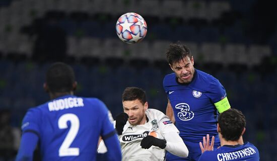 Футбол. Лига чемпионов. Матч "Челси"  "Краснодар"