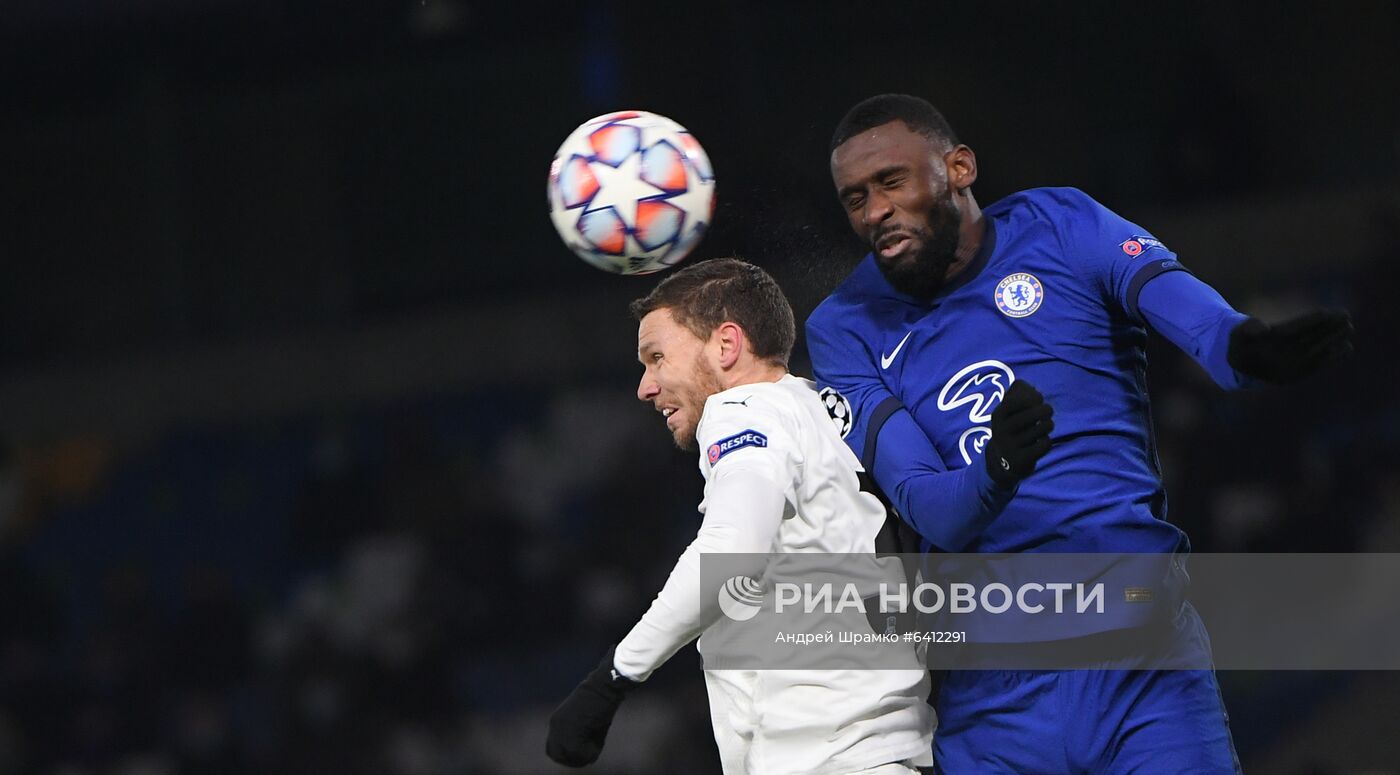 Футбол. Лига чемпионов. Матч "Челси" "Краснодар"