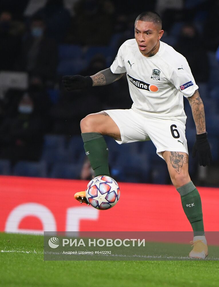 Футбол. Лига чемпионов. Матч "Челси" "Краснодар"