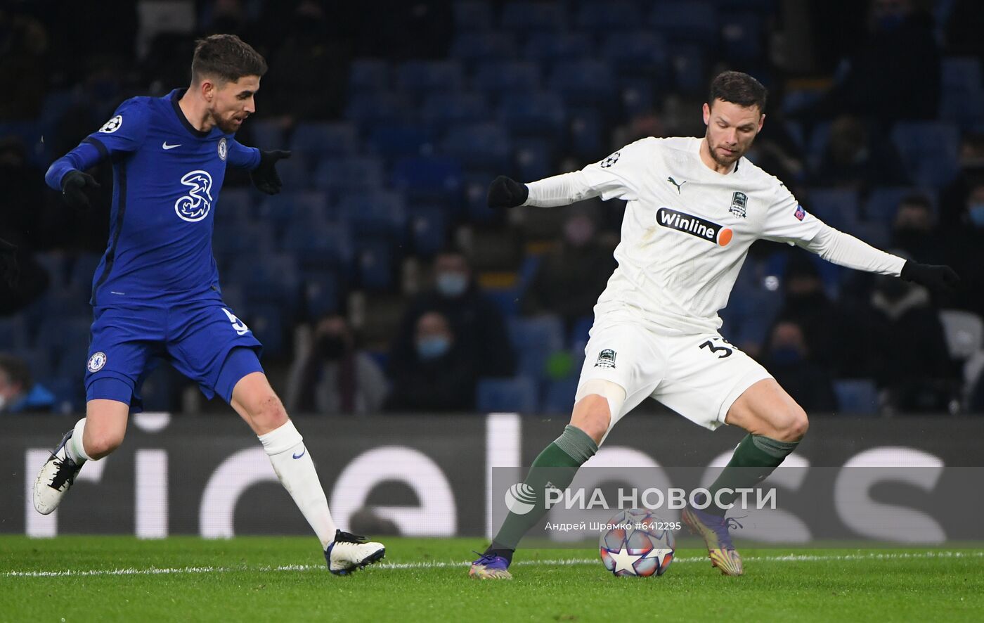 Футбол. Лига чемпионов. Матч "Челси" "Краснодар"