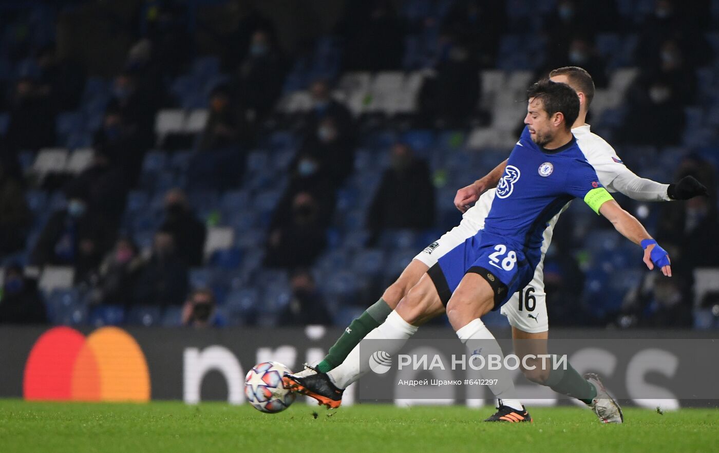 Футбол. Лига чемпионов. Матч "Челси" "Краснодар"