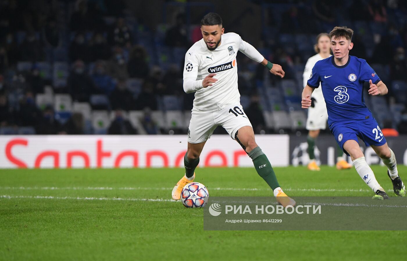 Футбол. Лига чемпионов. Матч "Челси" "Краснодар"