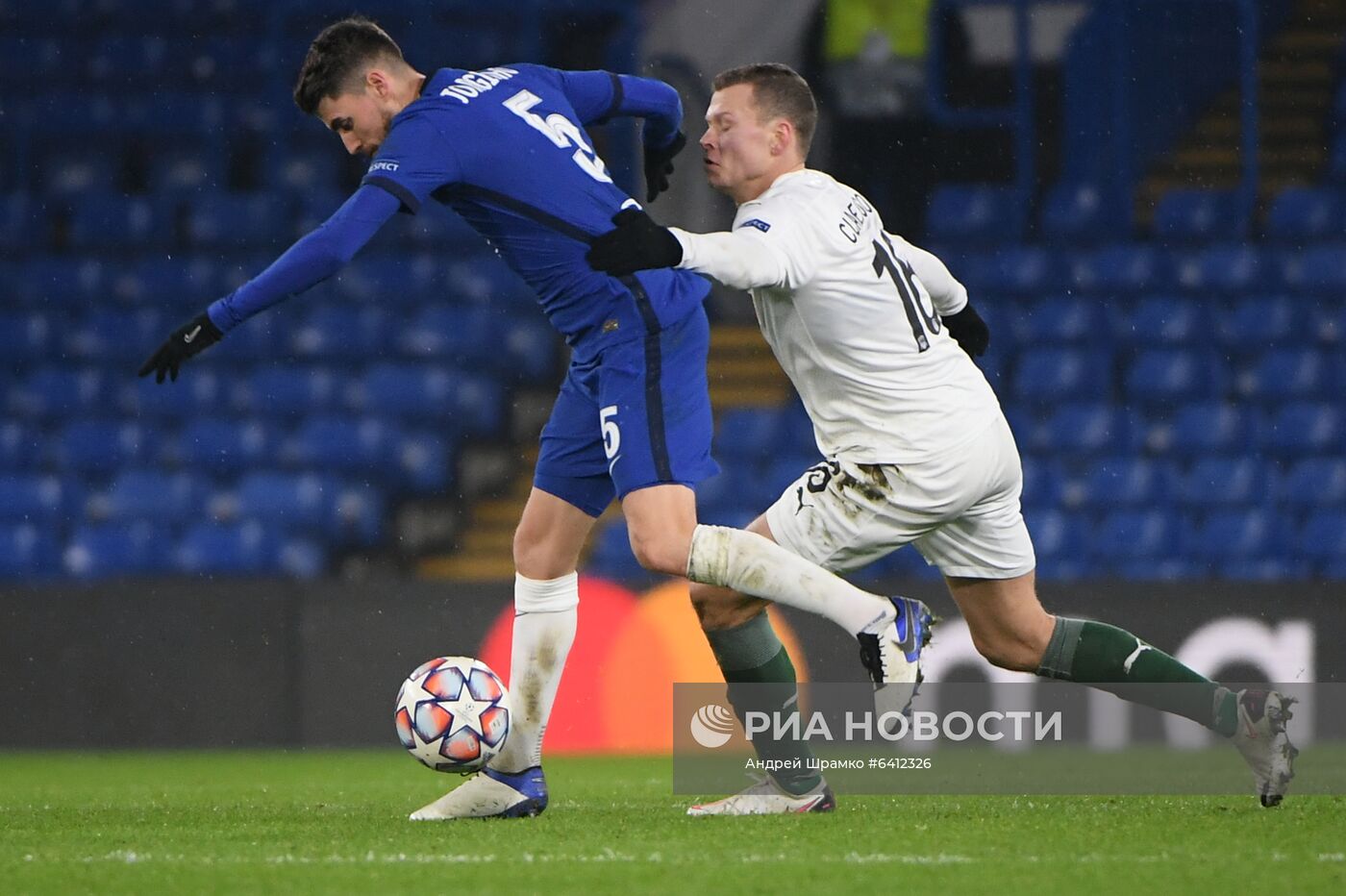 Футбол. Лига чемпионов. Матч "Челси" "Краснодар"