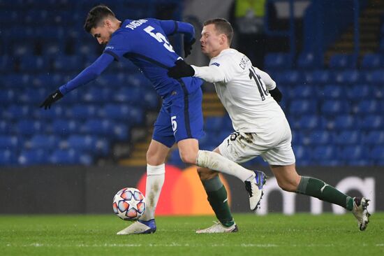 Футбол. Лига чемпионов. Матч "Челси"  "Краснодар"