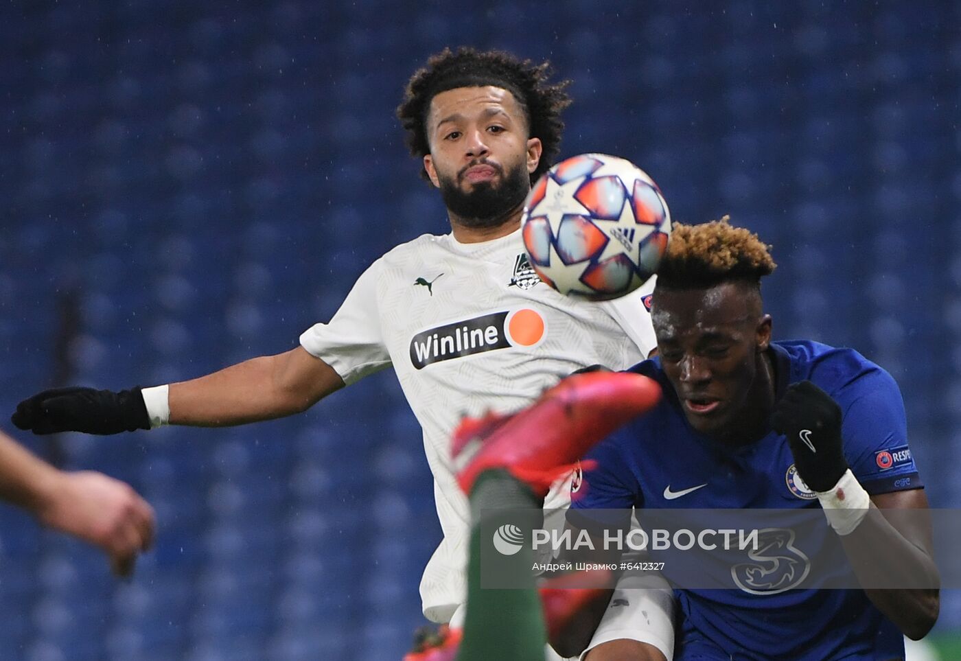 Футбол. Лига чемпионов. Матч "Челси" "Краснодар"