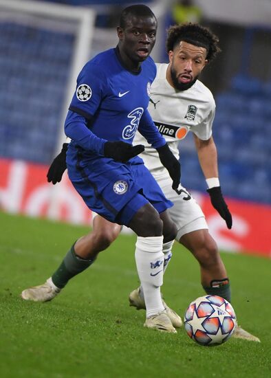 Футбол. Лига чемпионов. Матч "Челси"  "Краснодар"