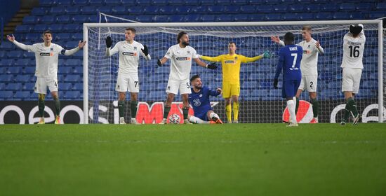 Футбол. Лига чемпионов. Матч "Челси"  "Краснодар"