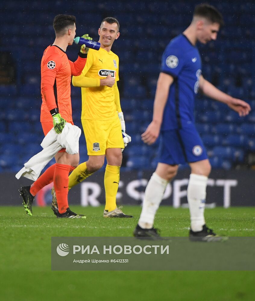 Футбол. Лига чемпионов. Матч "Челси" "Краснодар"