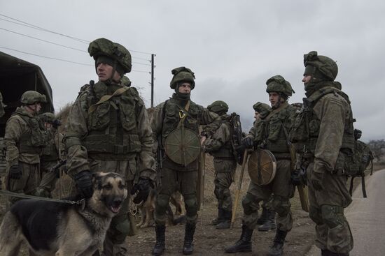 Разминирование окраин Степанакерта
