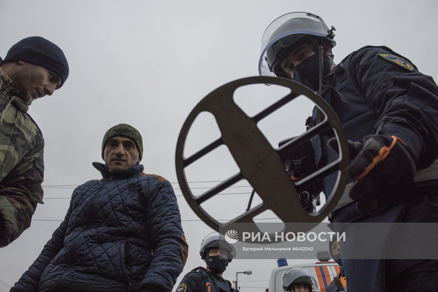 Разминирование окраин Степанакерта