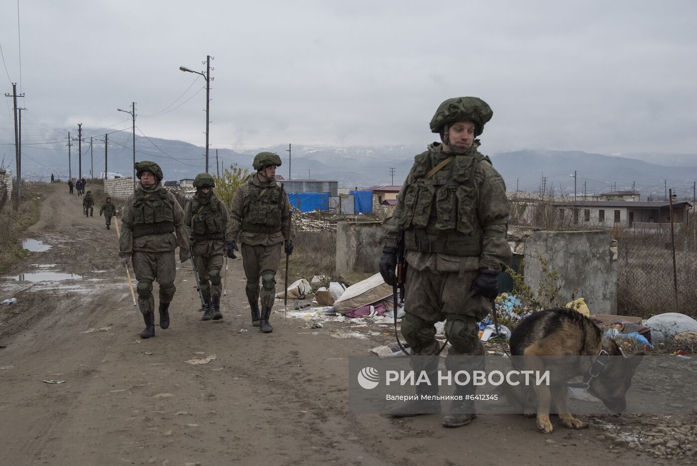 Разминирование окраин Степанакерта