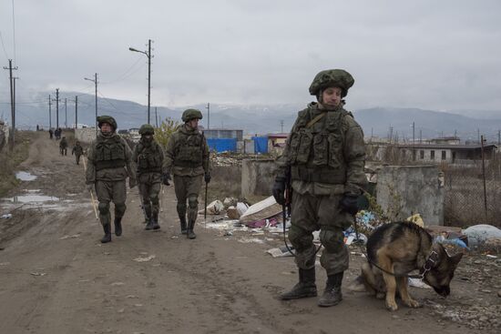 Разминирование окраин Степанакерта