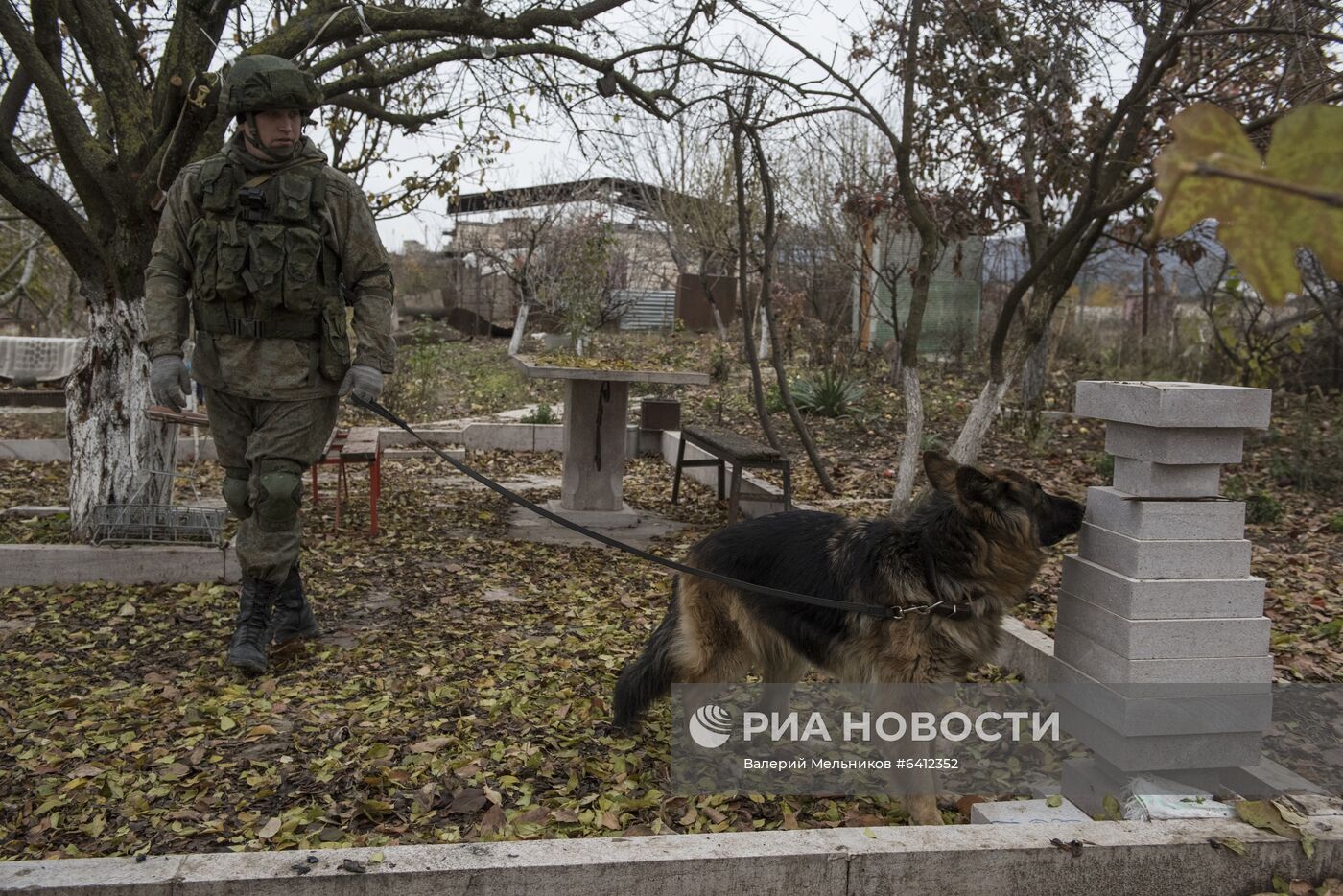 Разминирование окраин Степанакерта